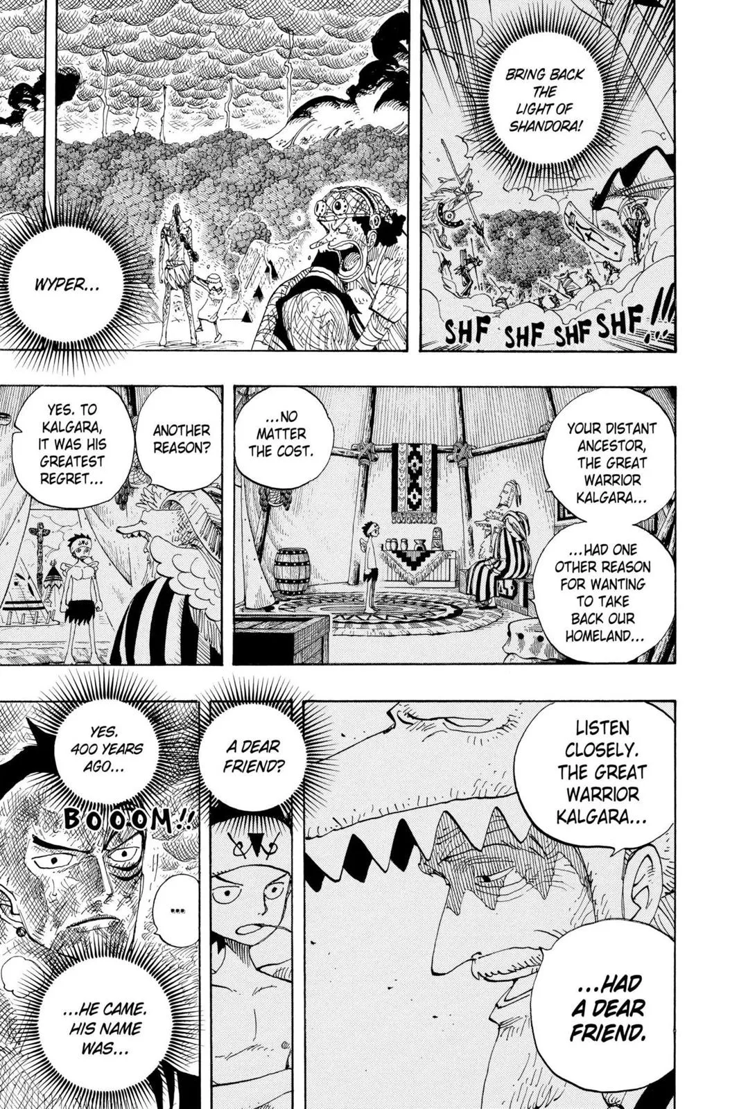 monkey.d luffy fight scene chapter 286