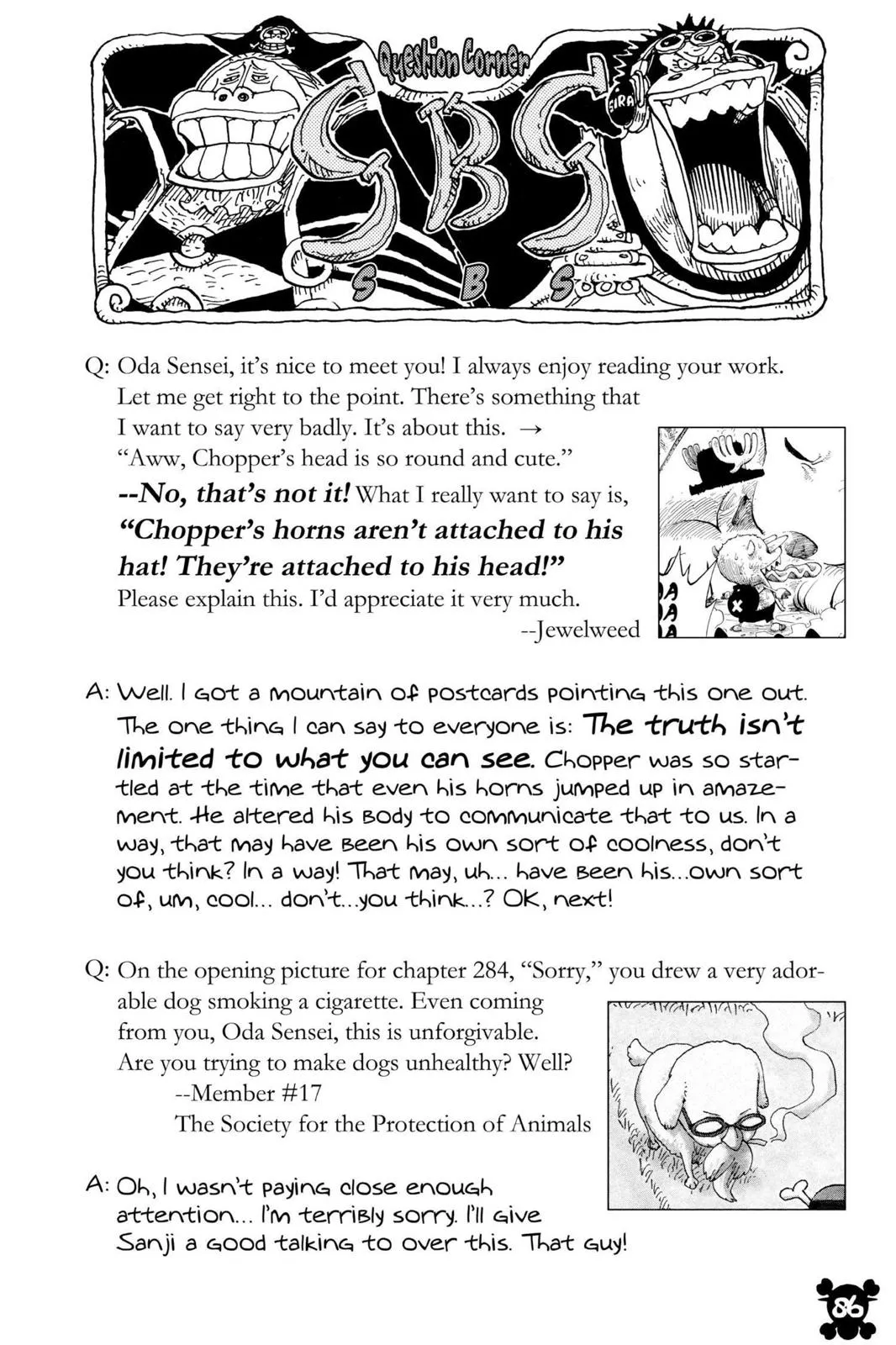 one piece Chapter 289 manga panel