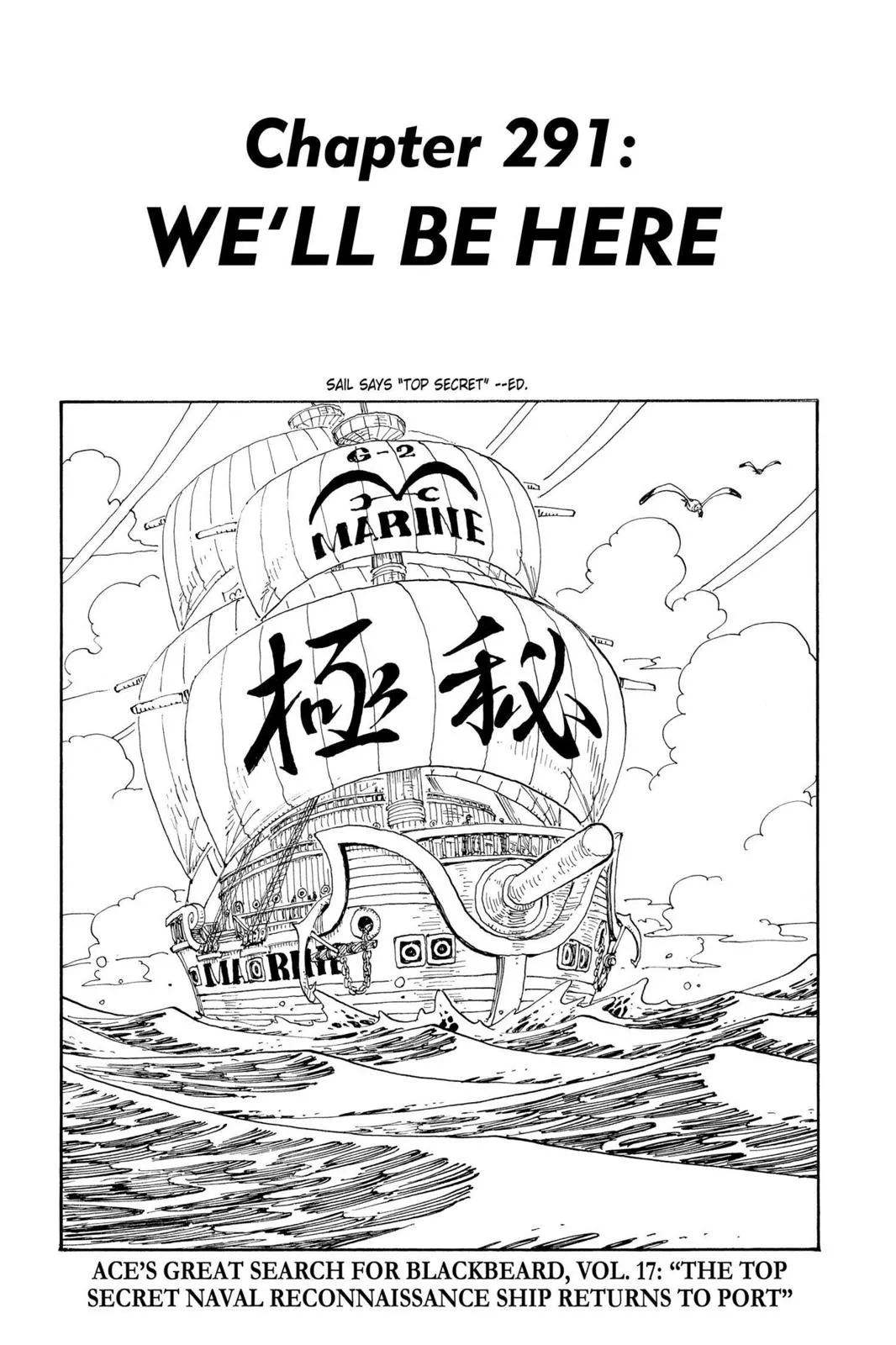 One Piece Manga 291