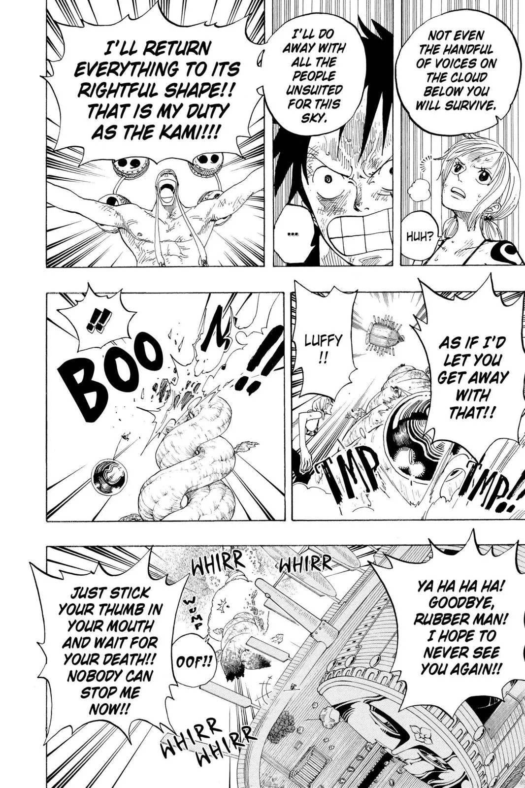 monkey.d luffy fight scene chapter 295