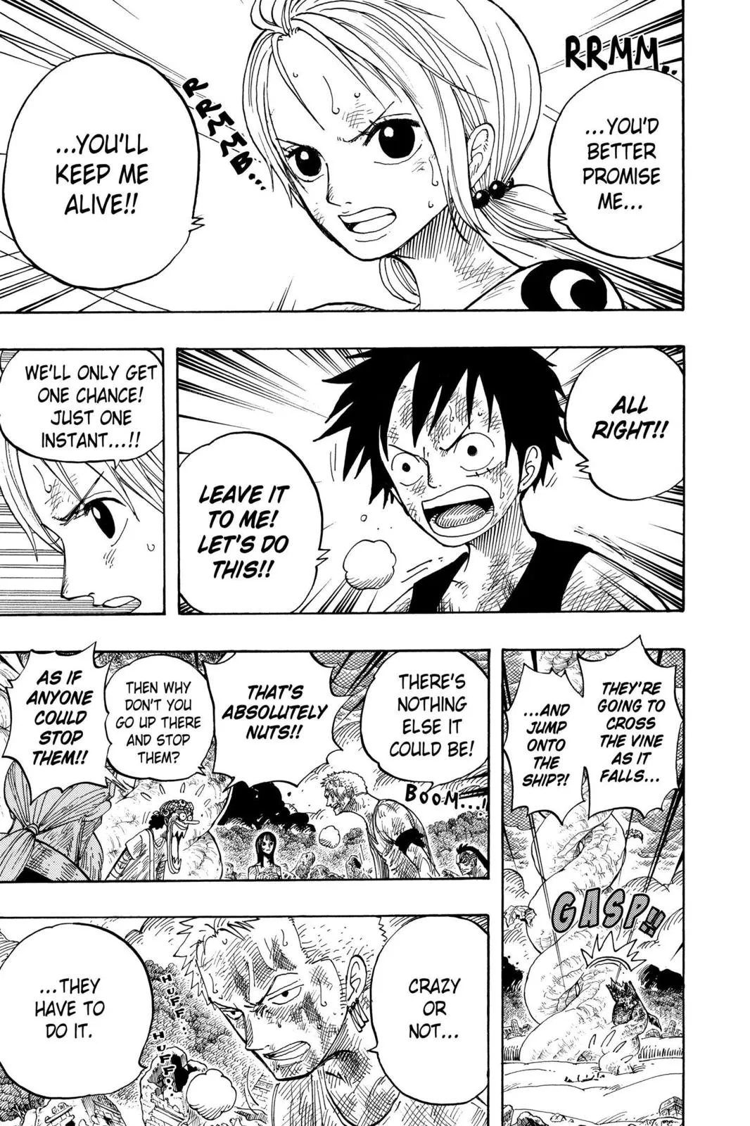 monkey.d luffy fight scene chapter 295
