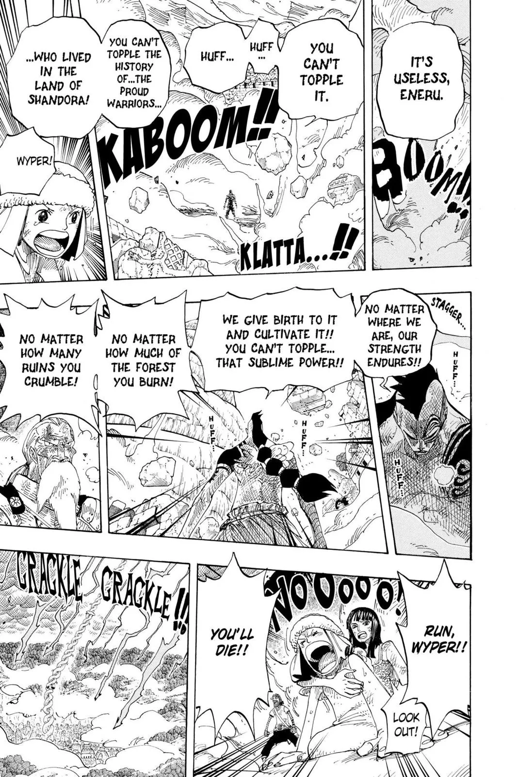 monkey.d luffy fight scene chapter 297