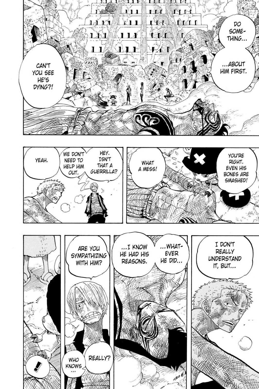 monkey.d luffy fight scene chapter 300