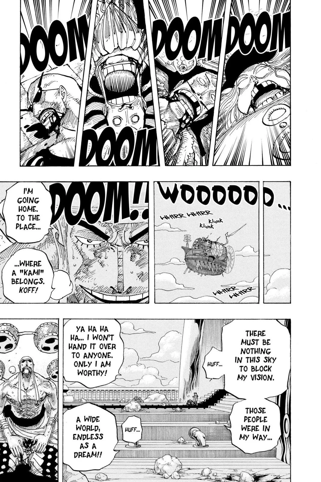 one piece Chapter 300 manga panel