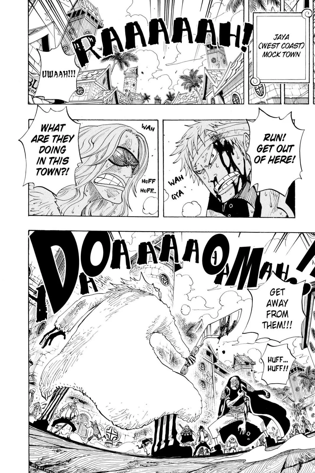 monkey.d luffy fight scene chapter 303