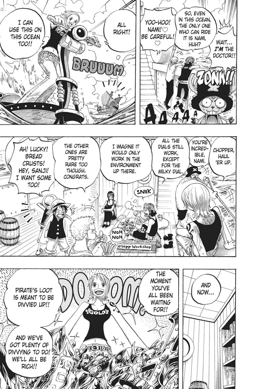 monkey.d luffy fight scene chapter 303