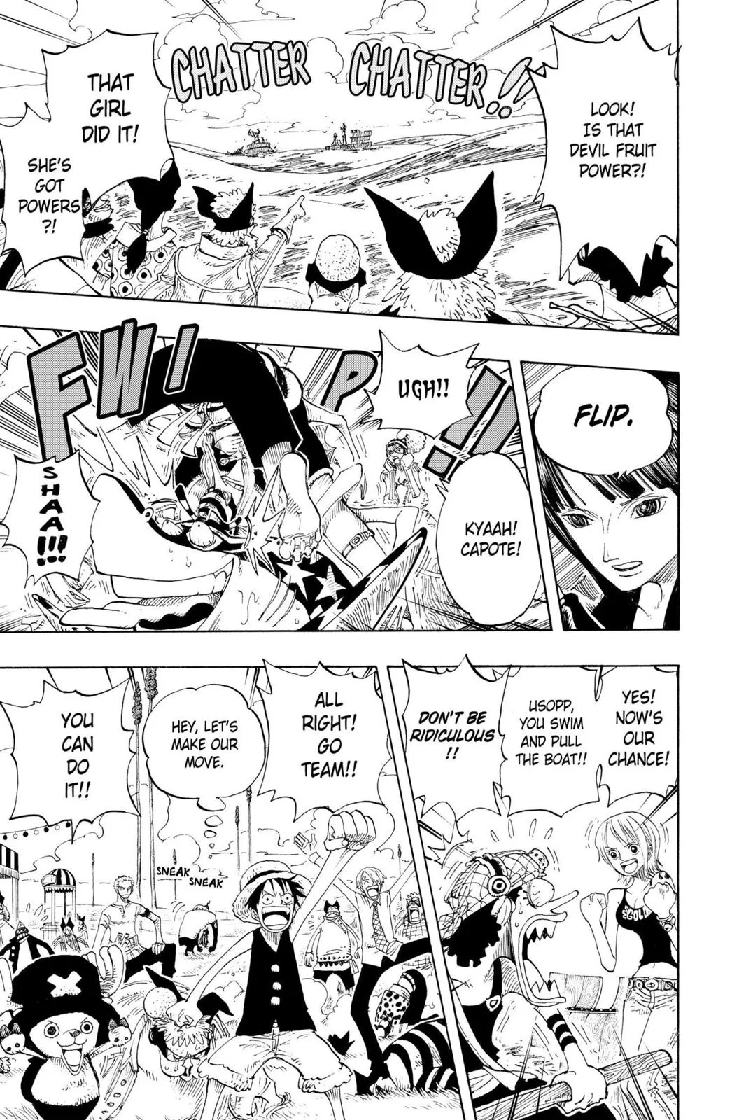 one piece Chapter 307 manga panel