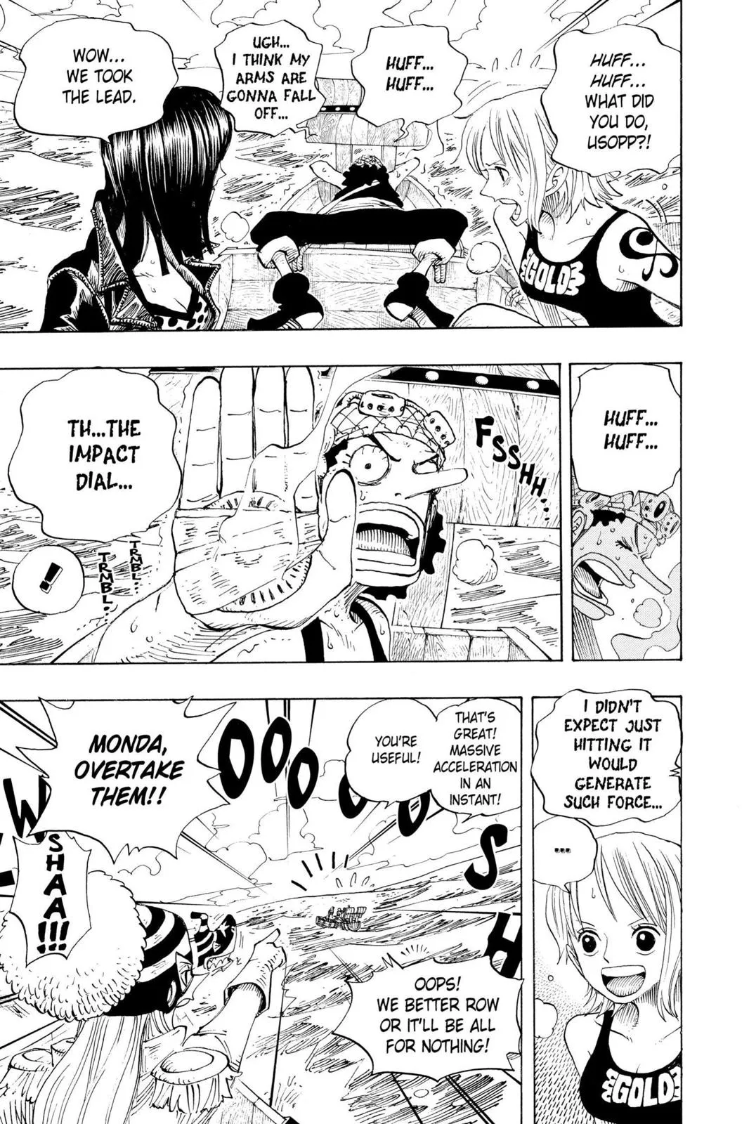 monkey.d luffy fight scene chapter 307