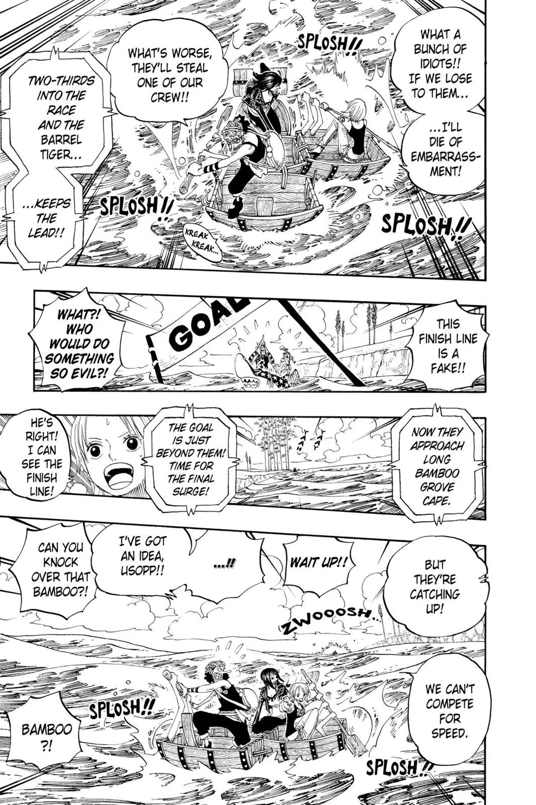 monkey.d luffy fight scene chapter 308