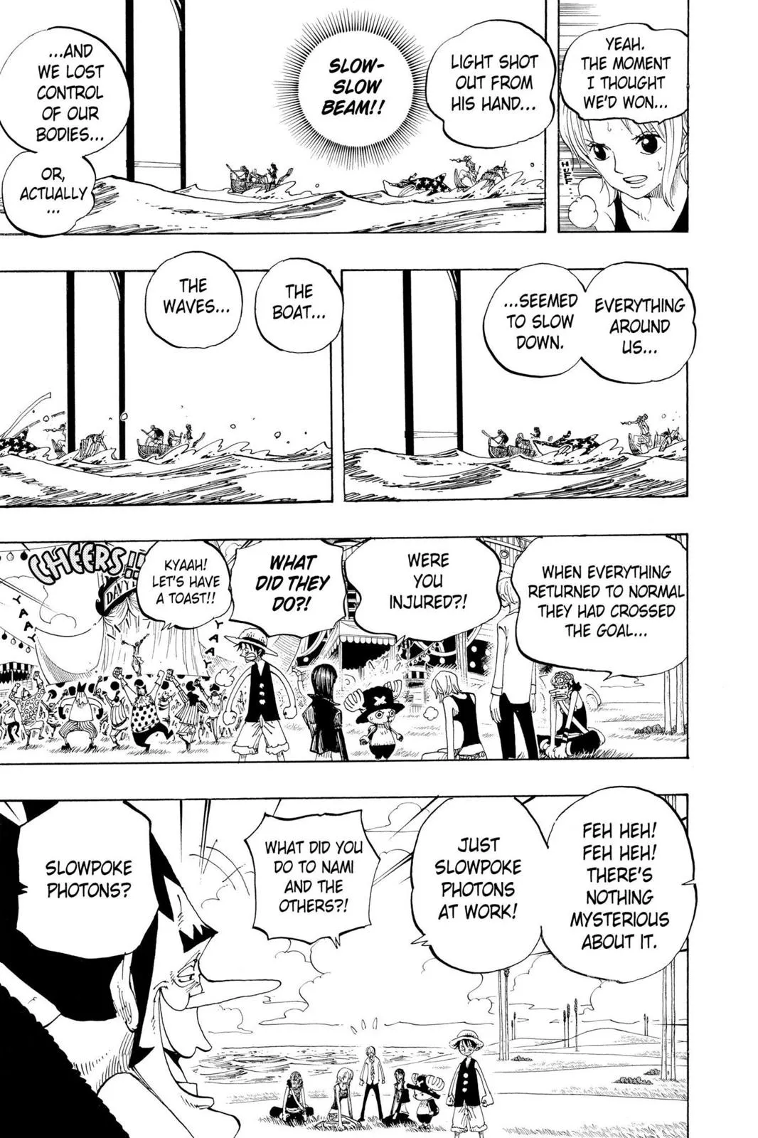 monkey.d luffy fight scene chapter 309