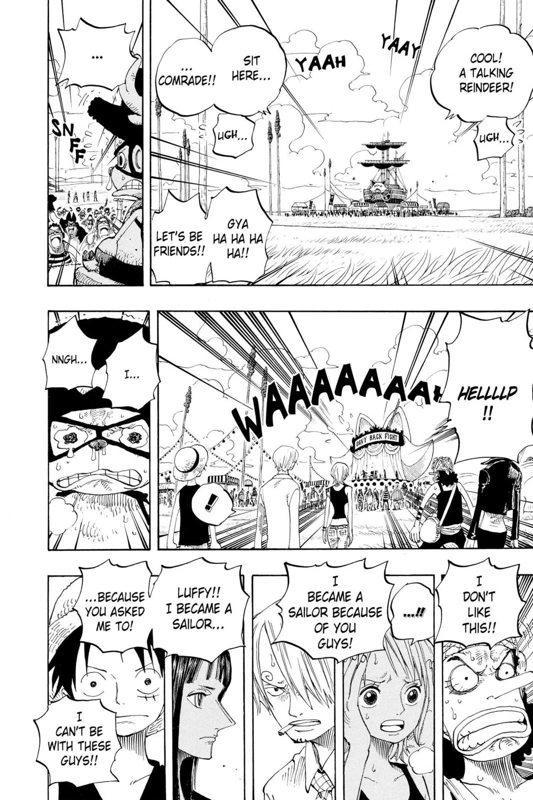 one piece Chapter 309 manga panel