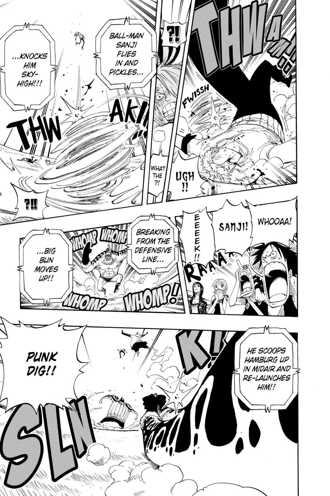 monkey.d luffy fight scene chapter 310