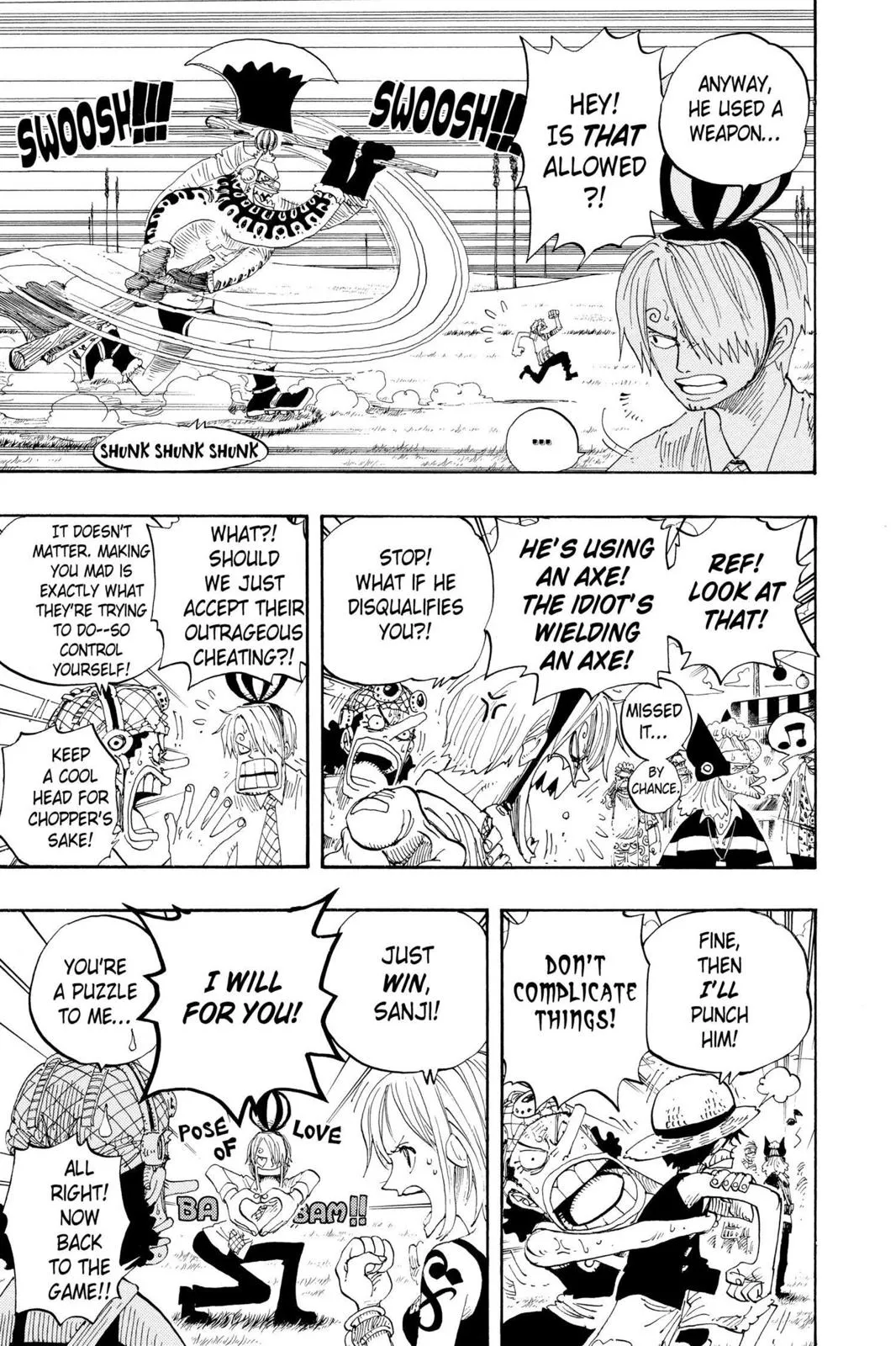 zoro fight chapter 311