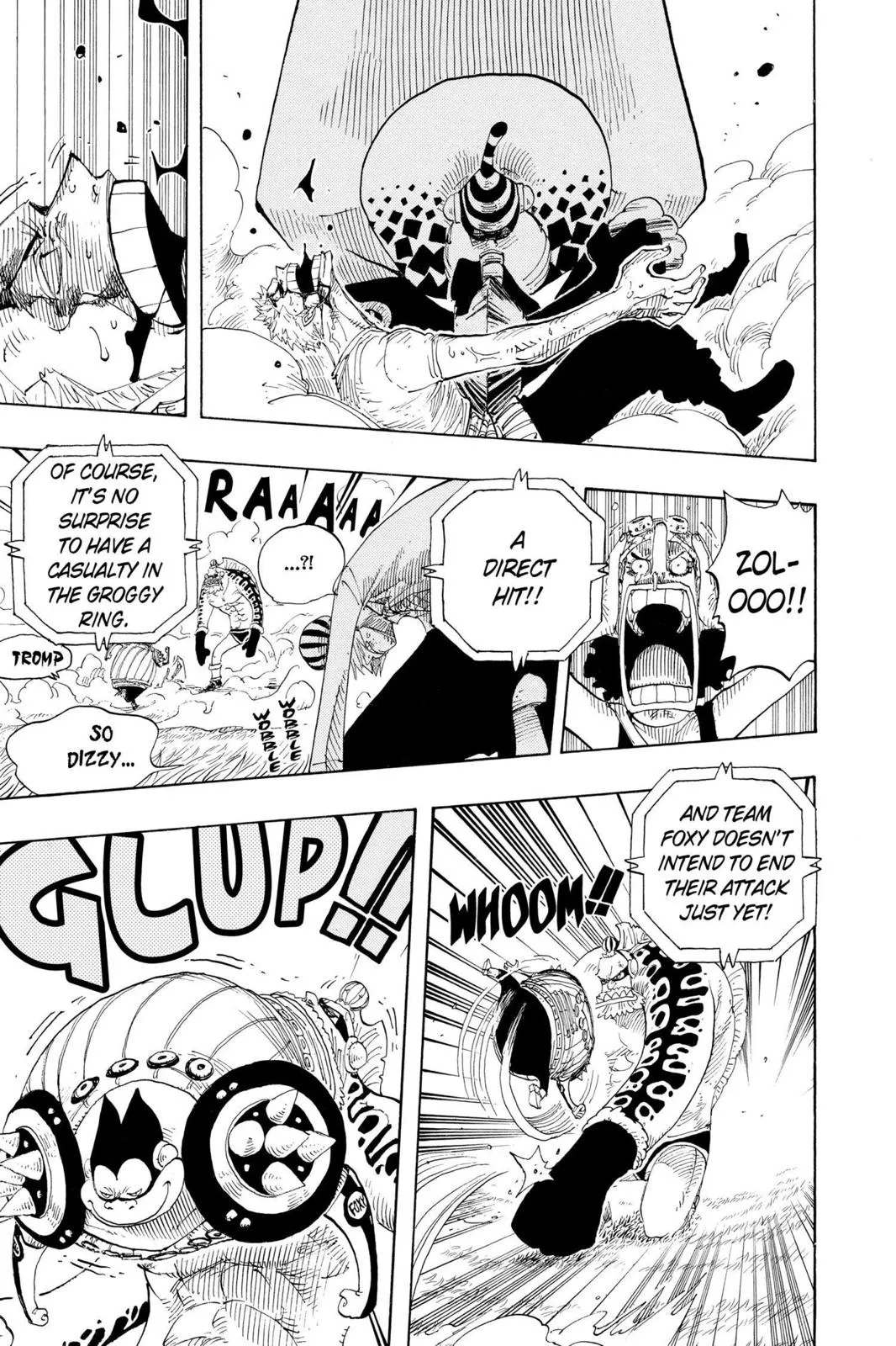 monkey.d luffy fight scene chapter 311