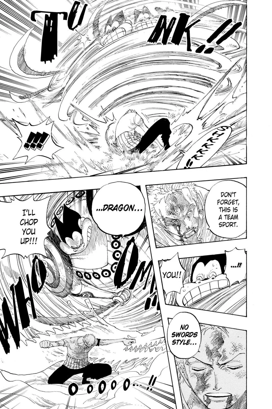 one piece Chapter 312 manga panel