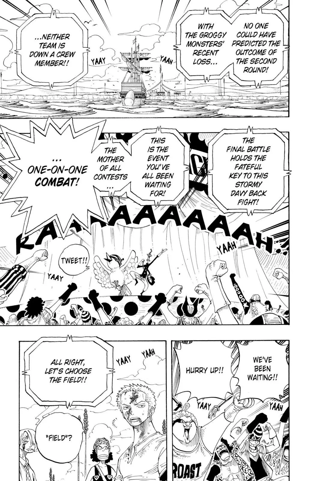 one piece Chapter 313 manga panel