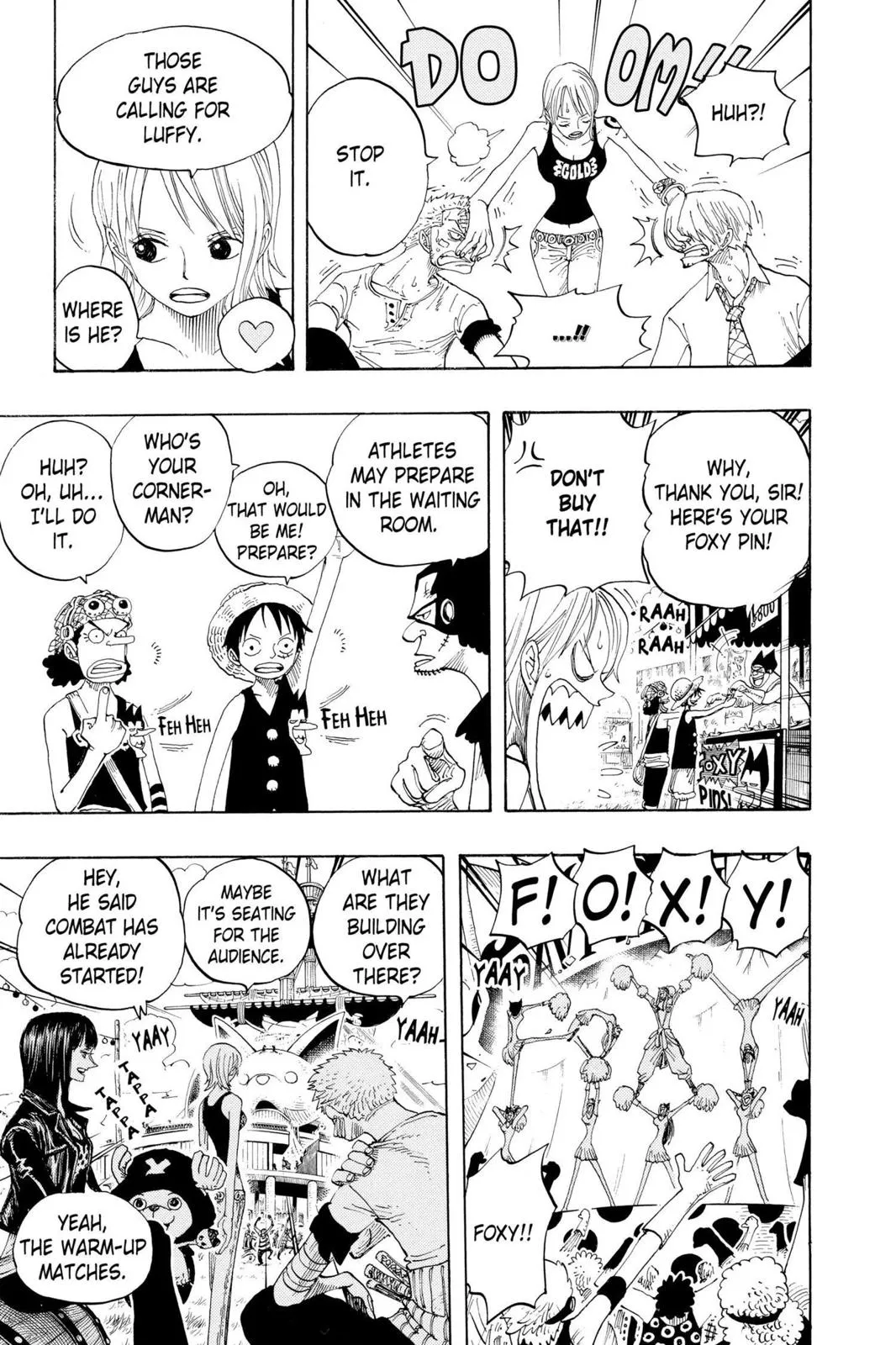 monkey.d luffy fight scene chapter 313