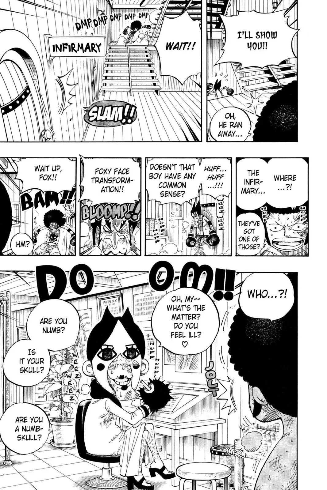 monkey.d luffy fight scene chapter 315