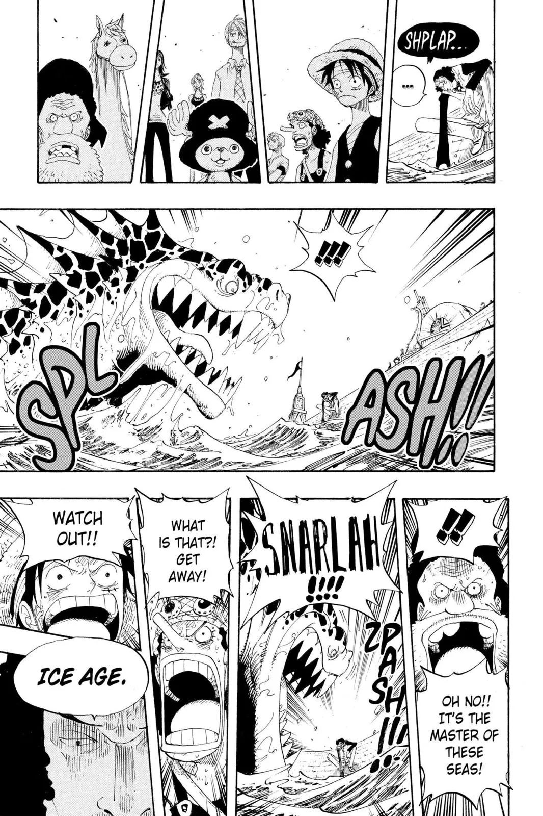 one piece Chapter 319 manga panel
