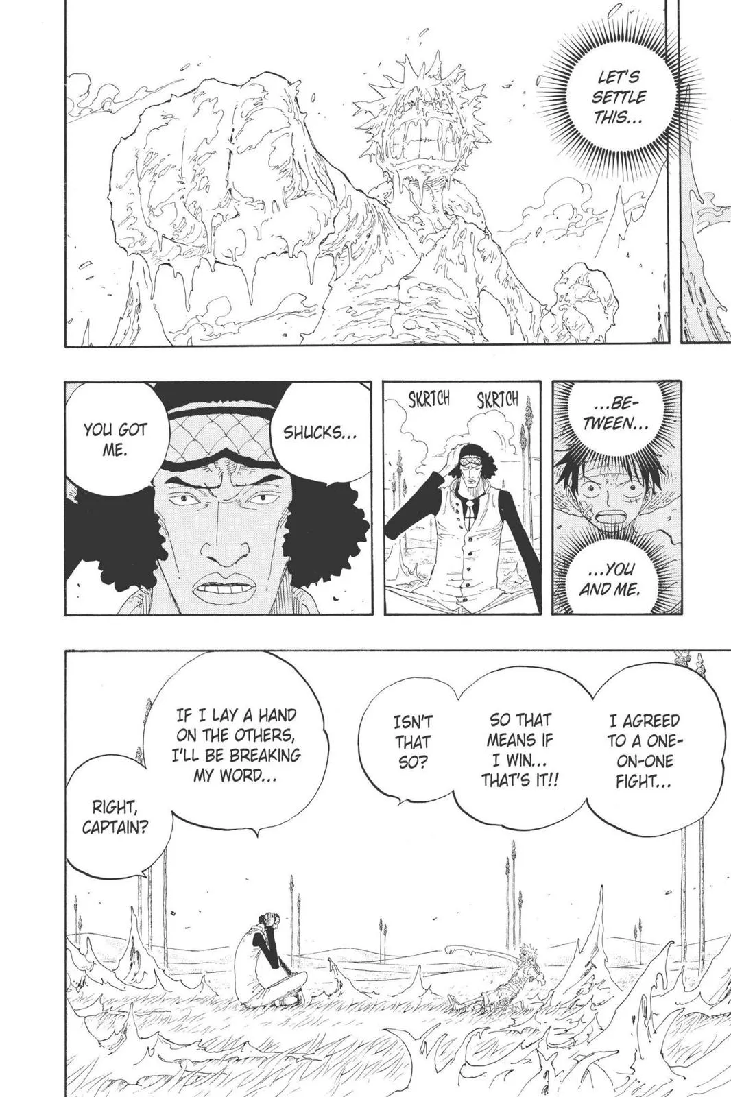 one piece Chapter 321 manga panel