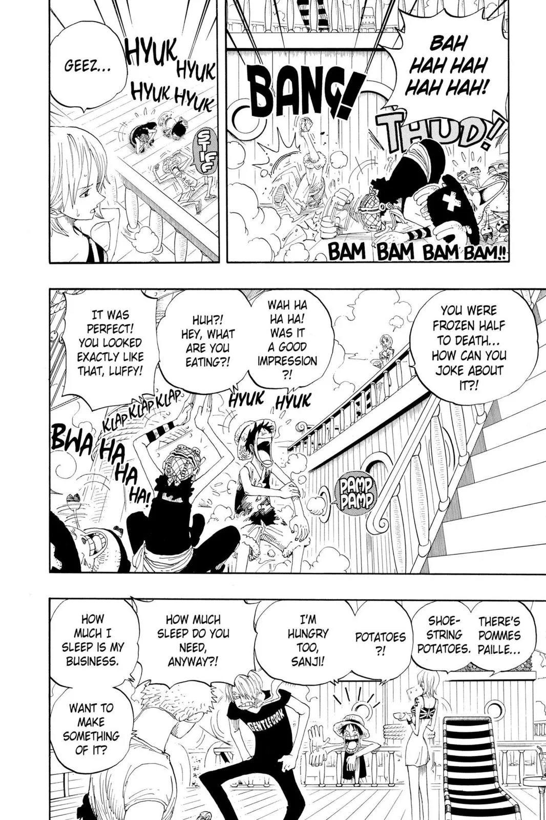 monkey.d luffy fight scene chapter 322