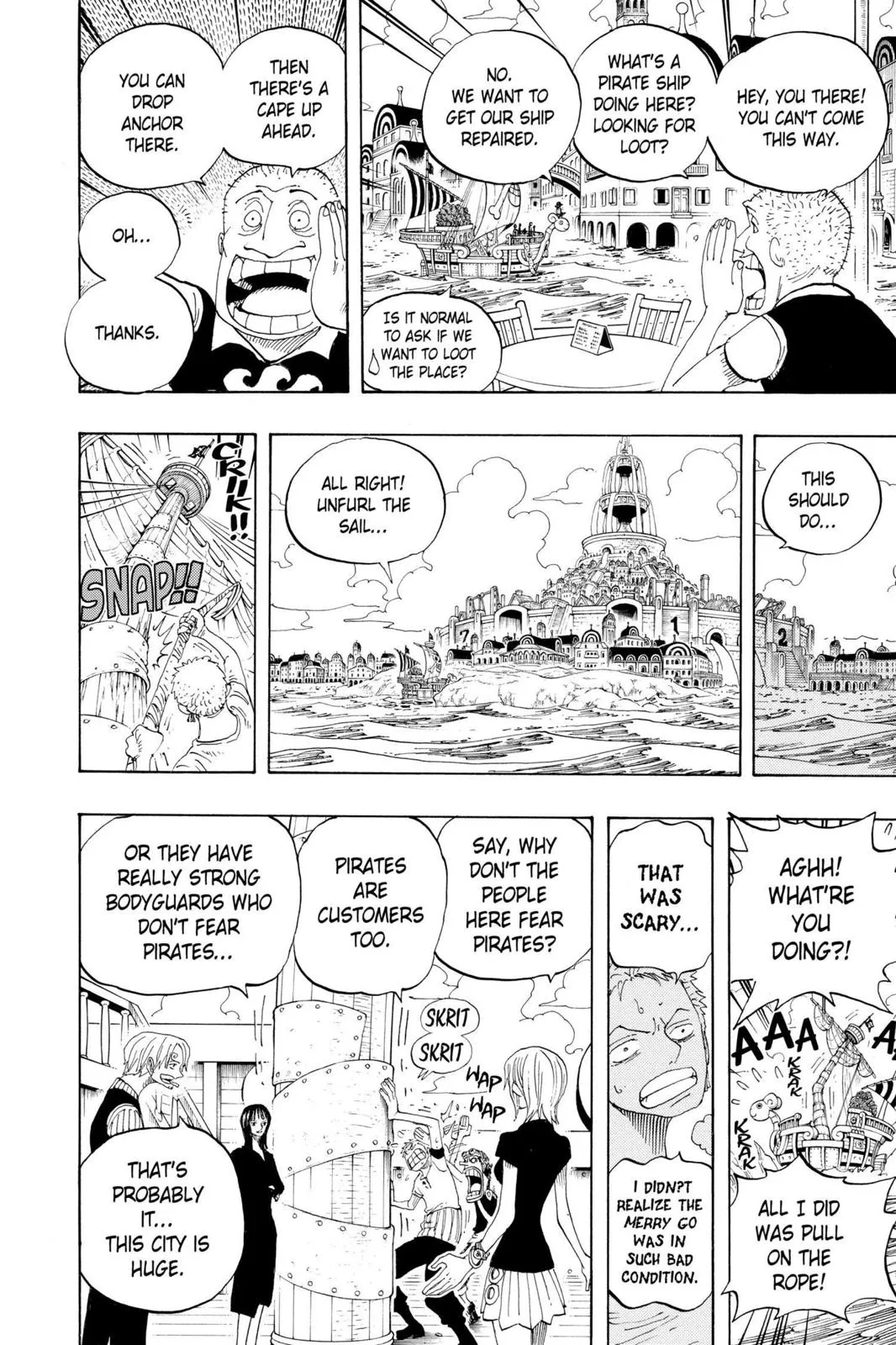 one piece Chapter 323 manga panel