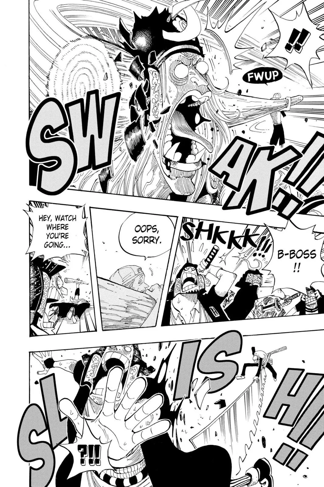 monkey.d luffy fight scene chapter 323