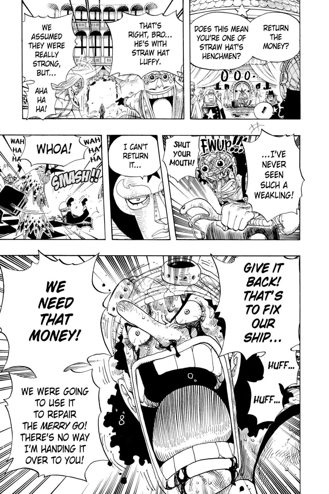 one piece Chapter 329 manga panel
