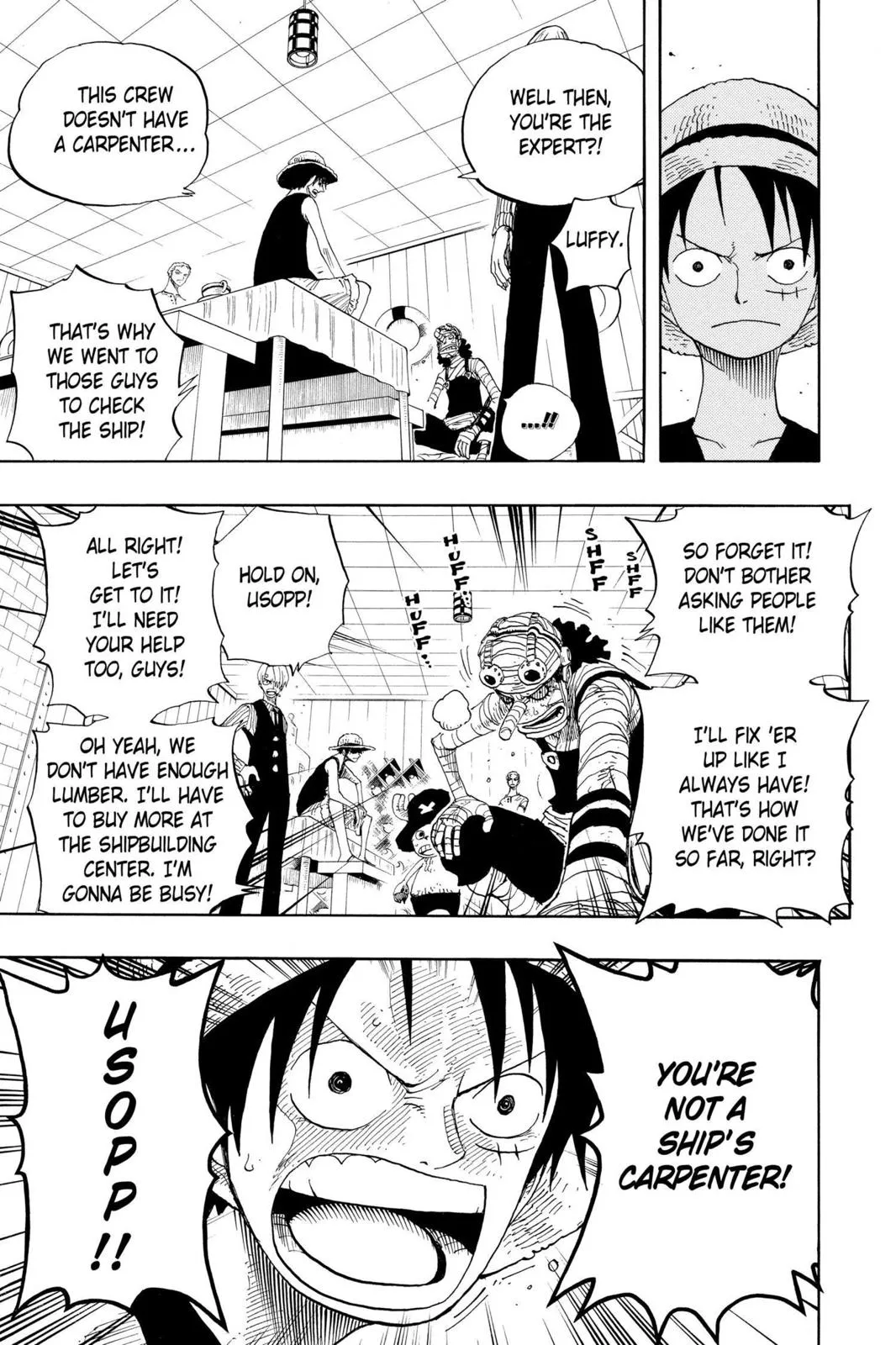 one piece Chapter 331 manga panel