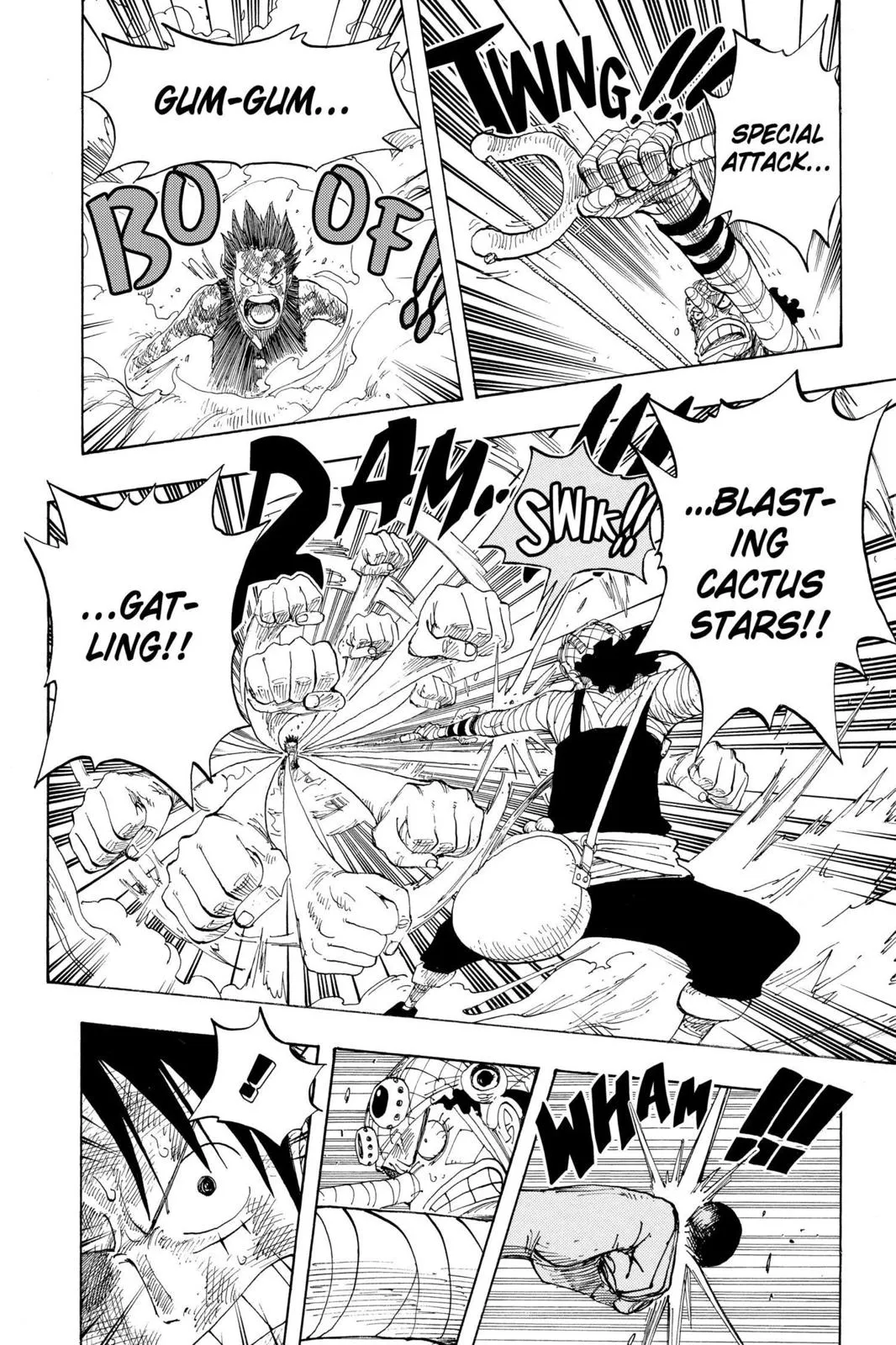 monkey.d luffy fight scene chapter 333
