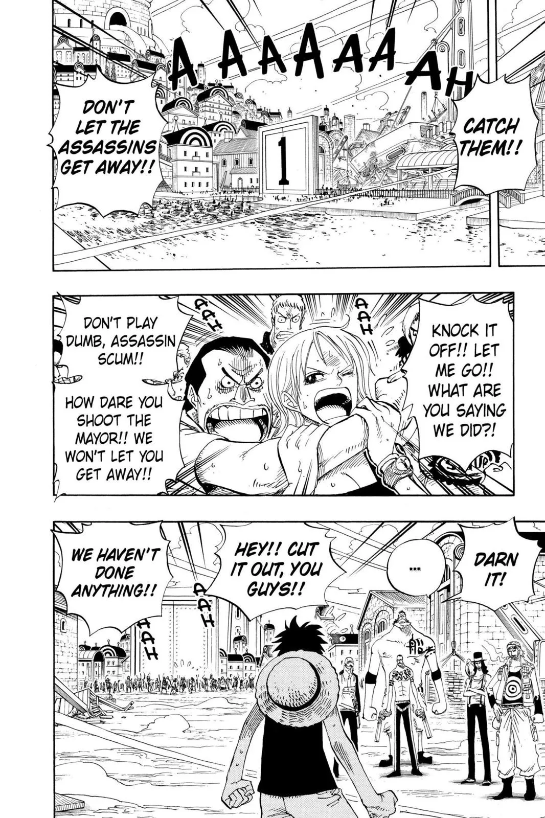 monkey.d luffy fight scene chapter 338
