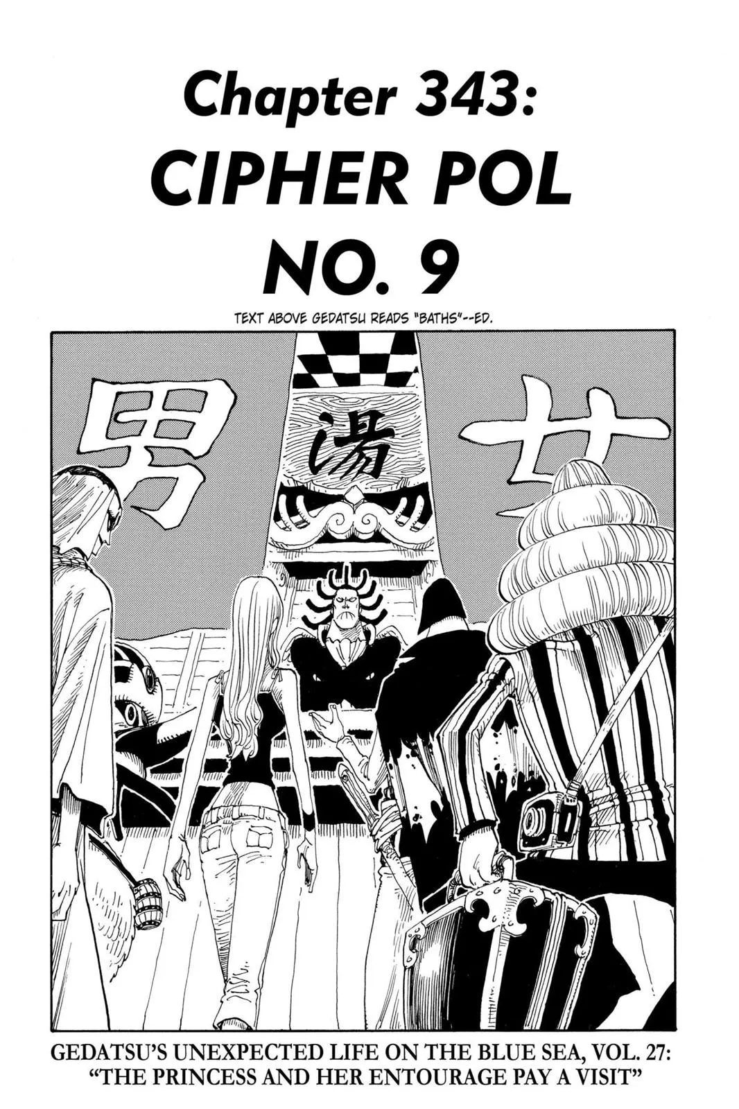 One Piece Manga 343