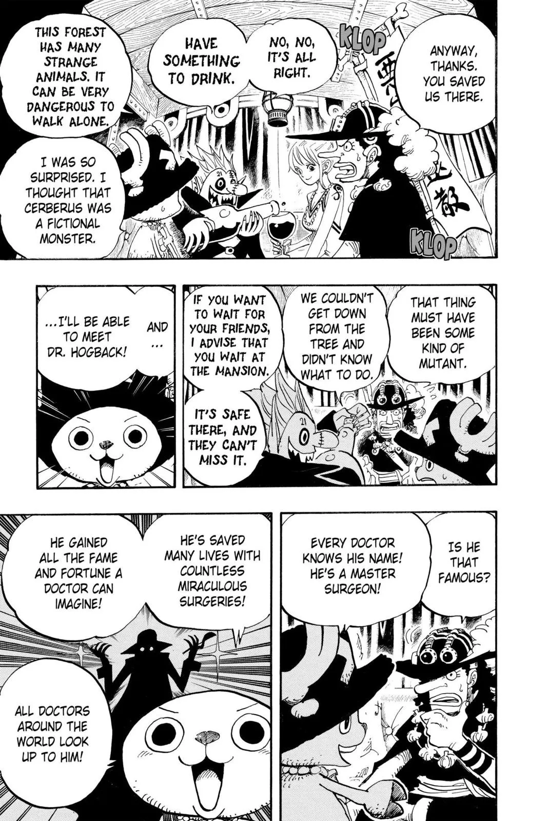 1piece chapter 445 manga panel