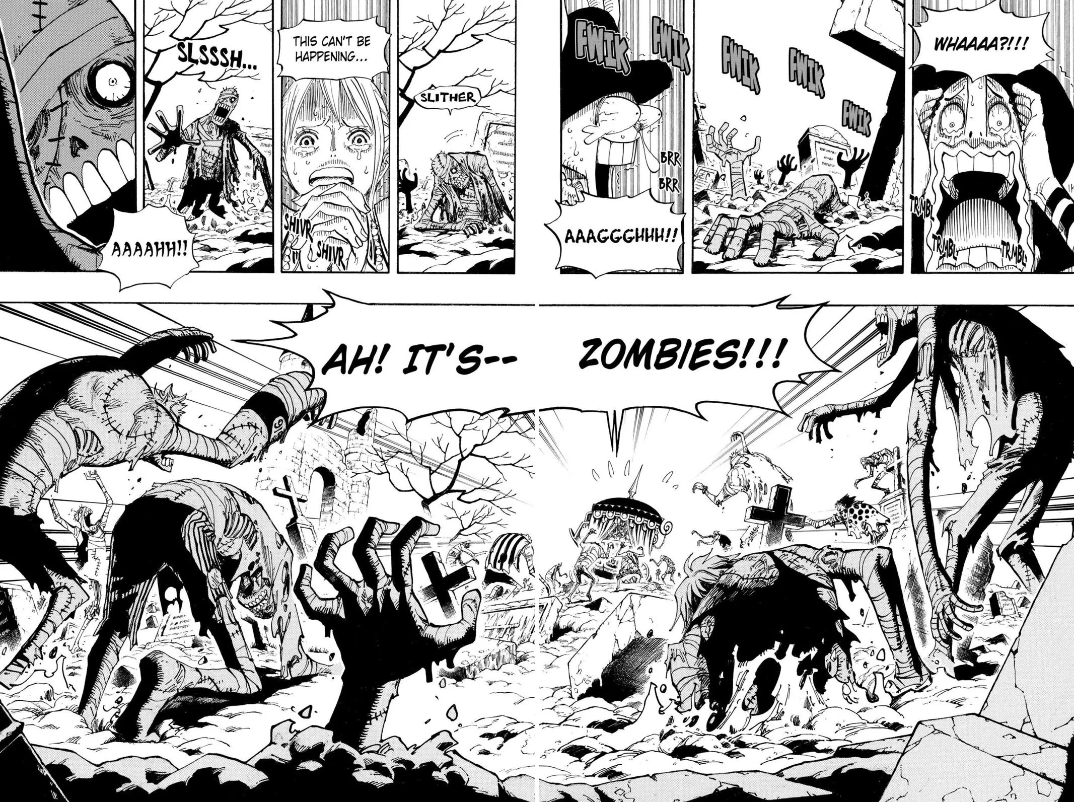 one piece Chapter 445 manga panel
