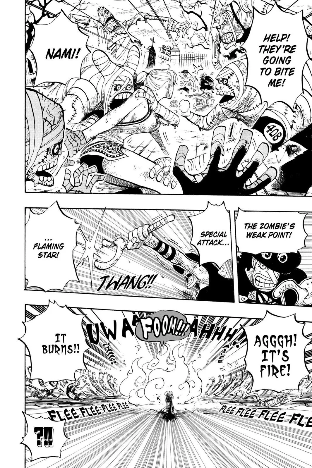 1piece chapter 445 manga panel
