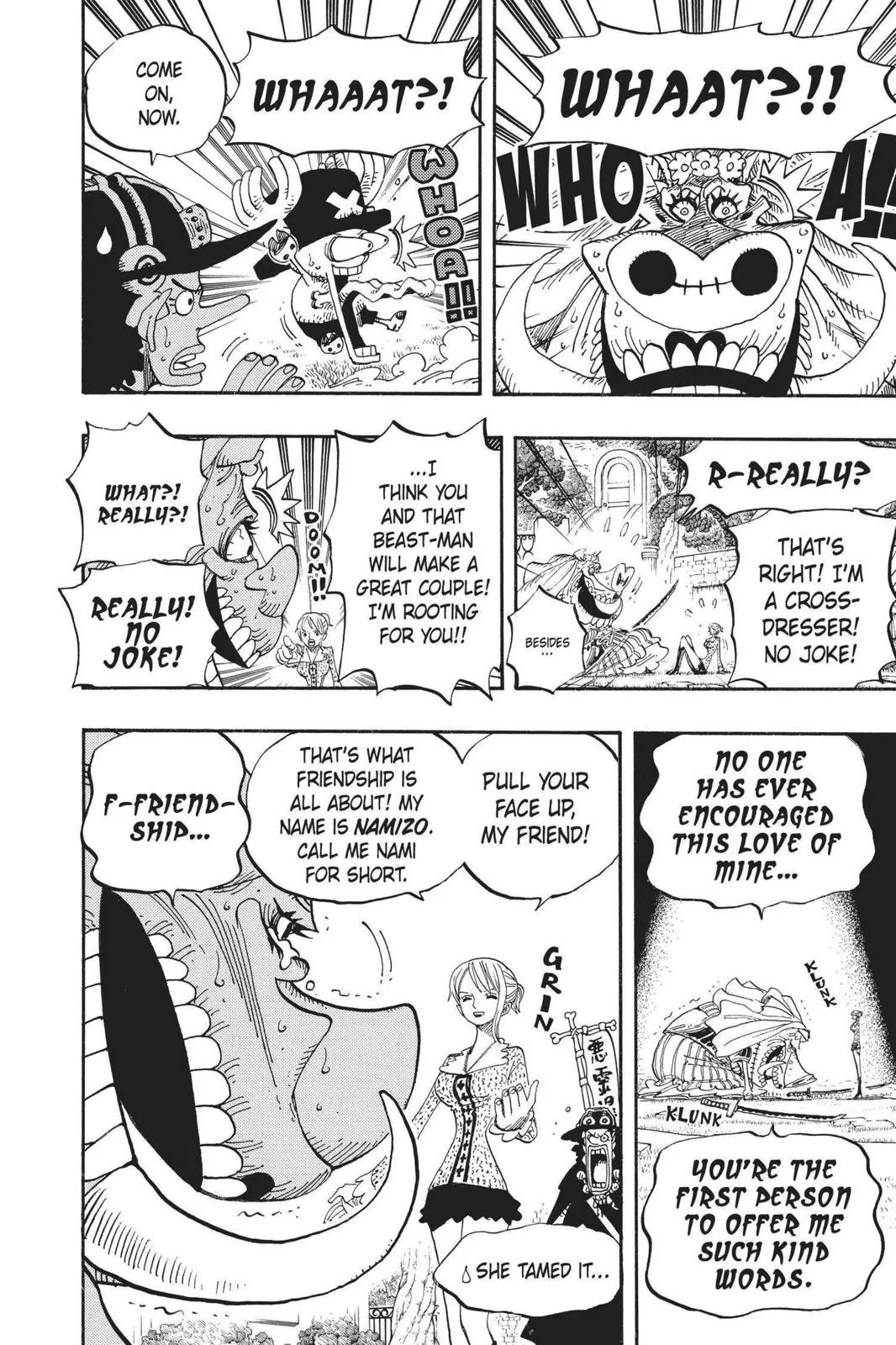 monkey.d luffy fight scene chapter 454