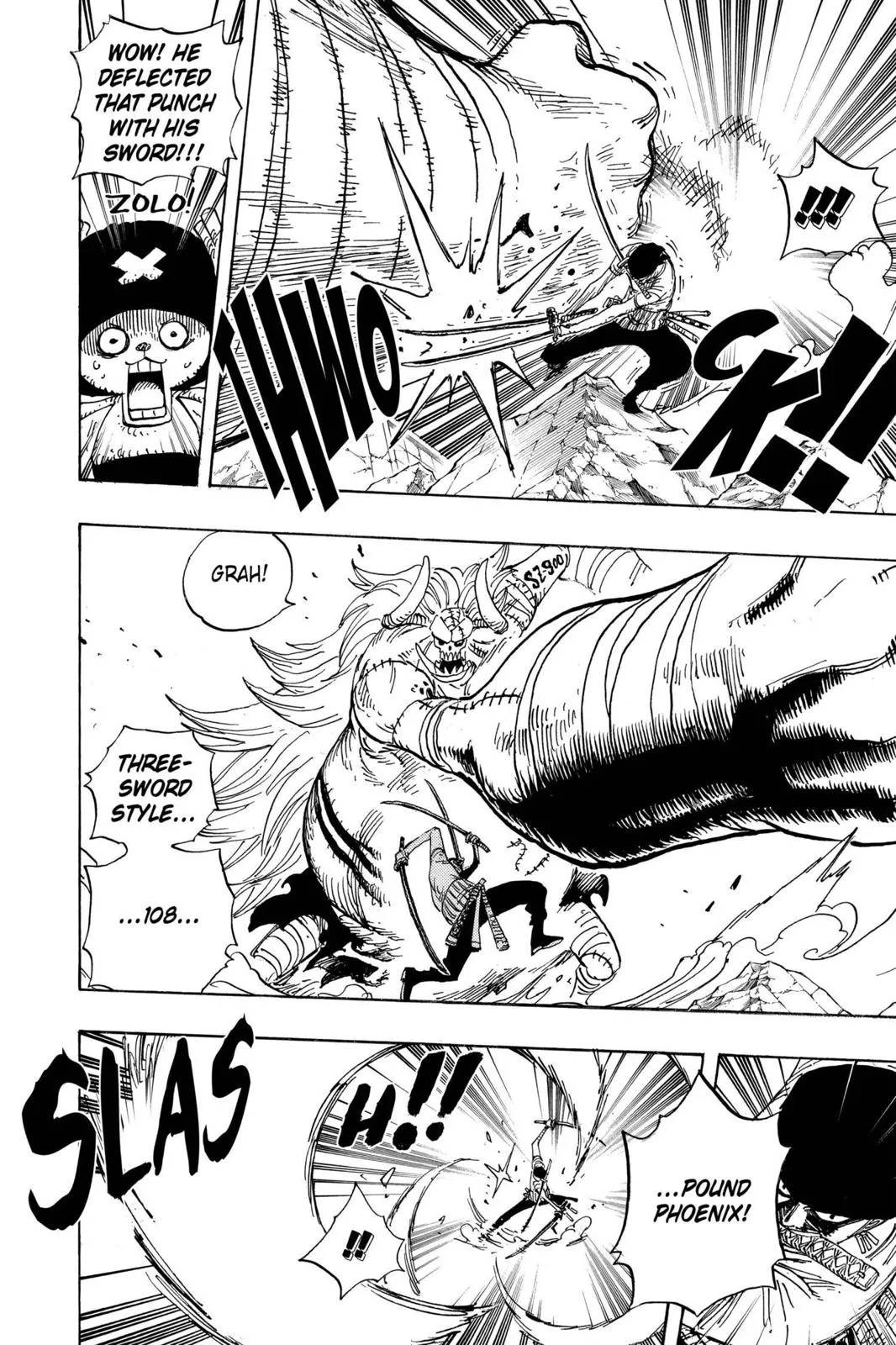 monkey.d luffy fight scene chapter 474