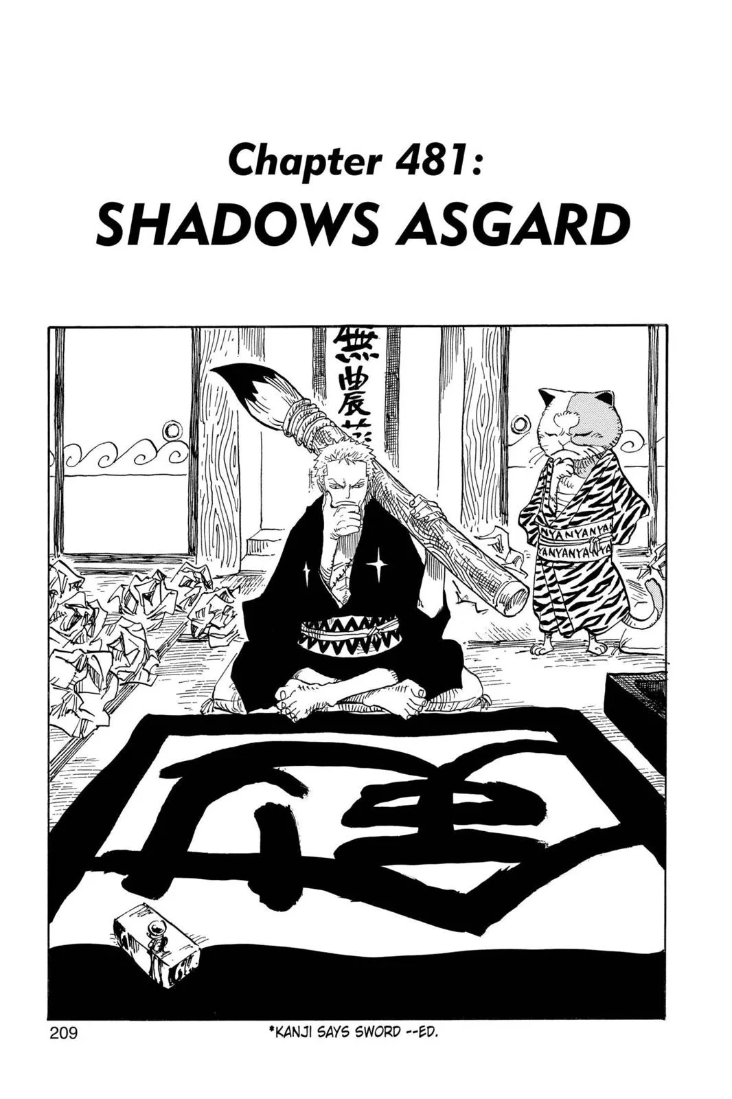 One Piece Manga 481