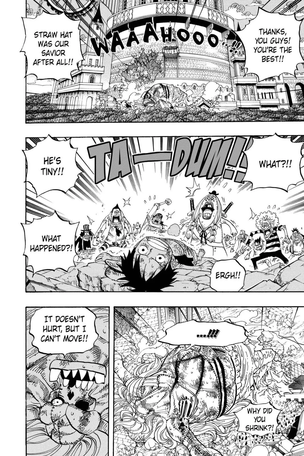 monkey.d luffy fight scene chapter 481