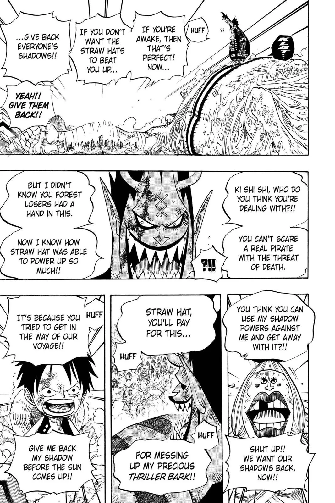 zoro fight chapter 481
