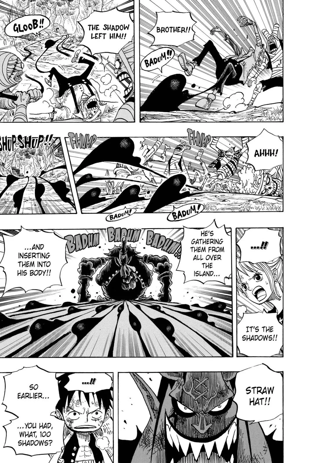 one piece Chapter 481 manga panel
