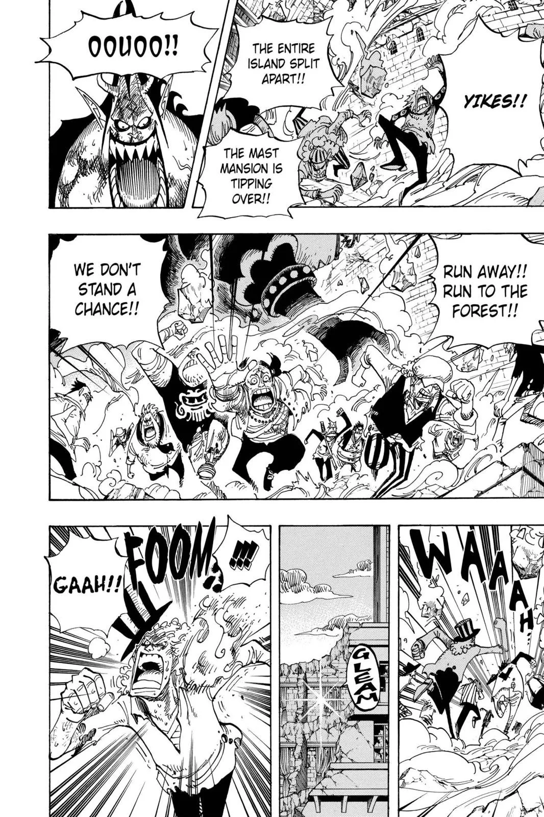 monkey.d luffy fight scene chapter 481