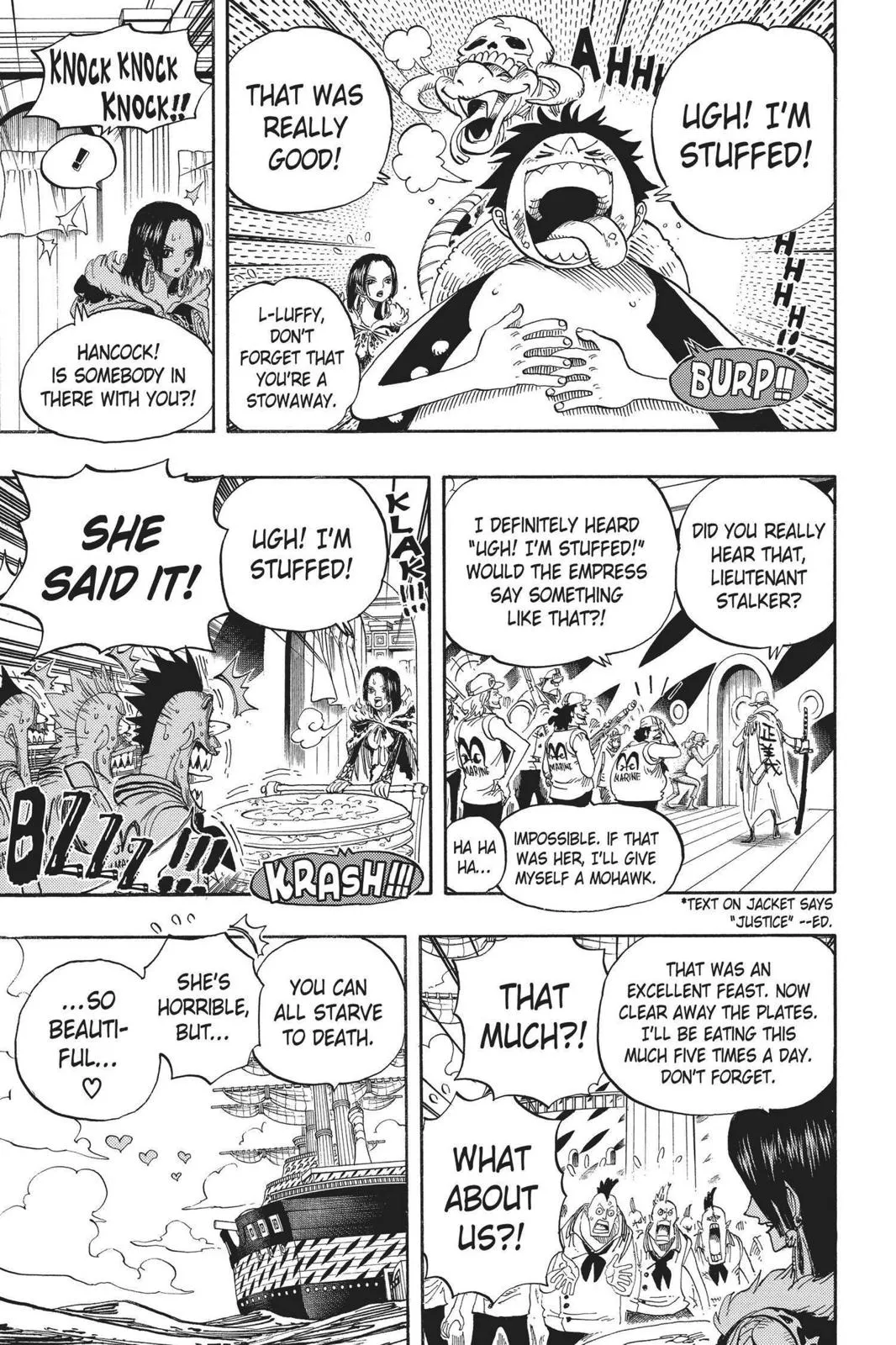 monkey.d luffy fight scene chapter 524