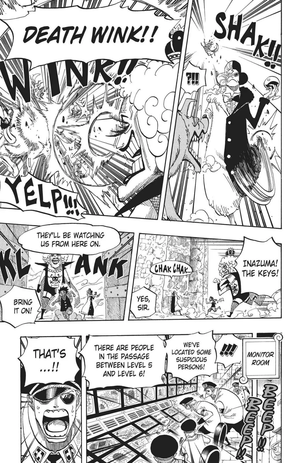 one piece manga panels