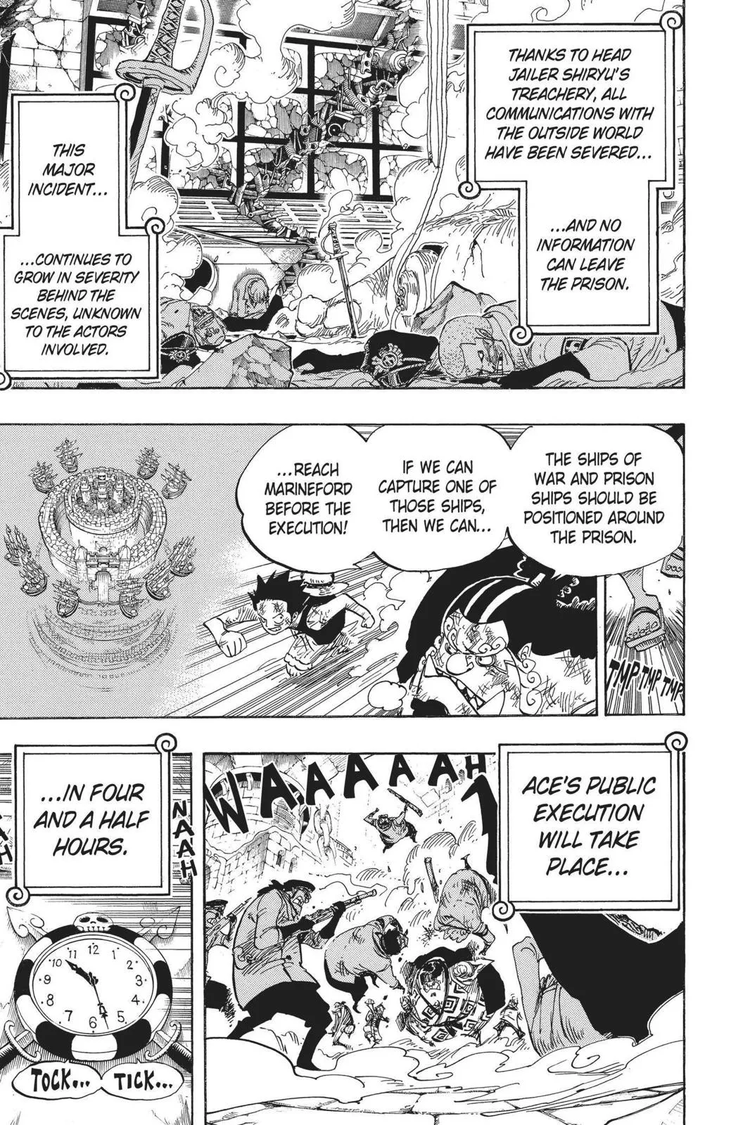 monkey.d luffy fight scene chapter 545