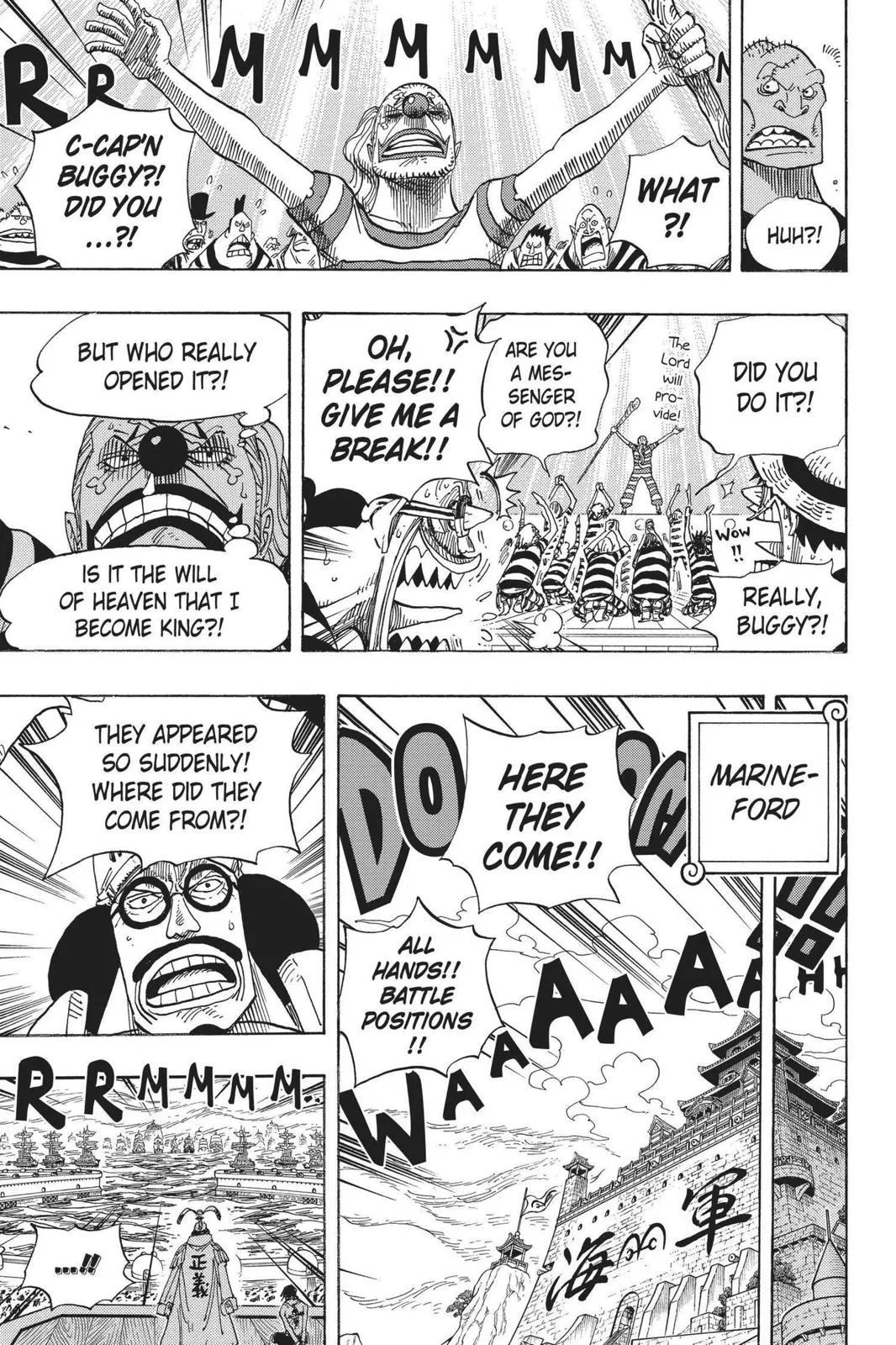 one piece Chapter 551 manga panel