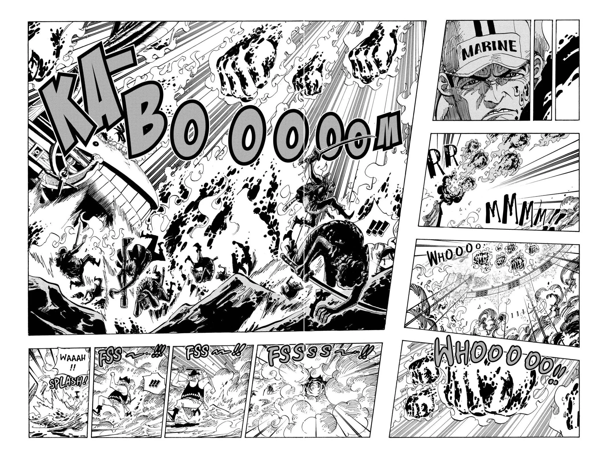 monkey.d luffy fight scene chapter 565