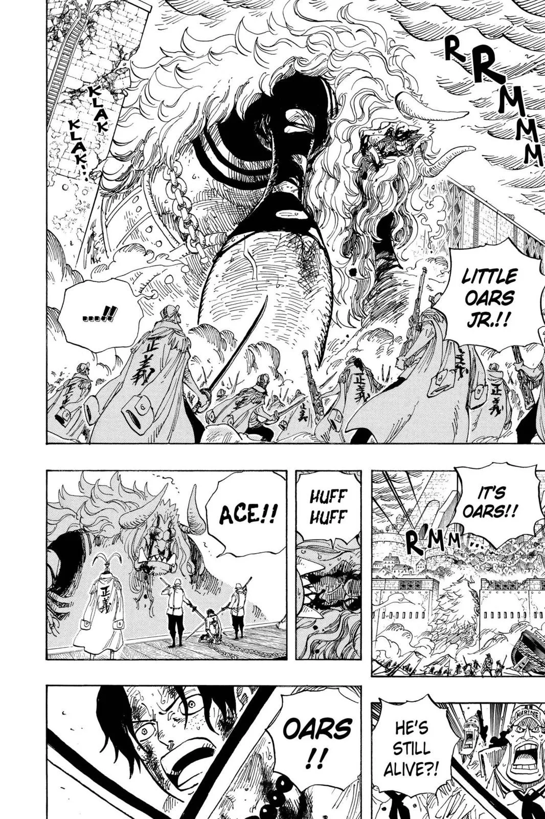 one piece Chapter 565 manga panel