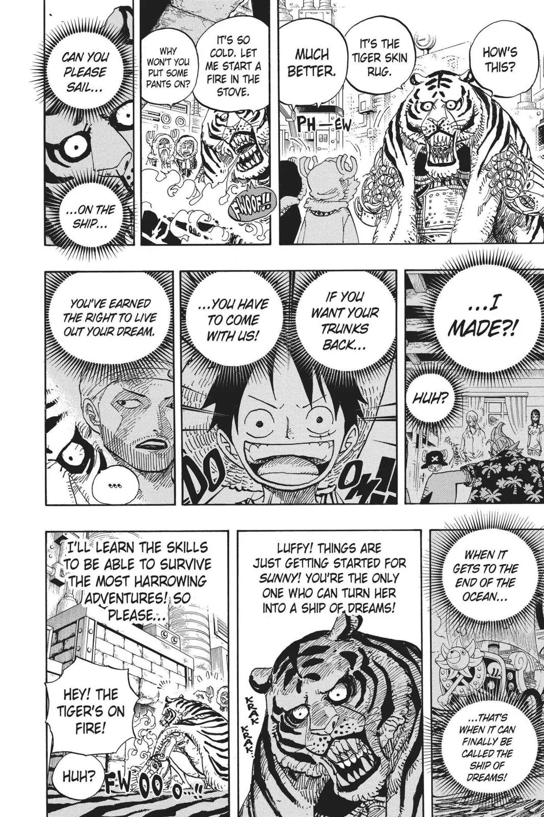 1piece chapter 596 manga panel
