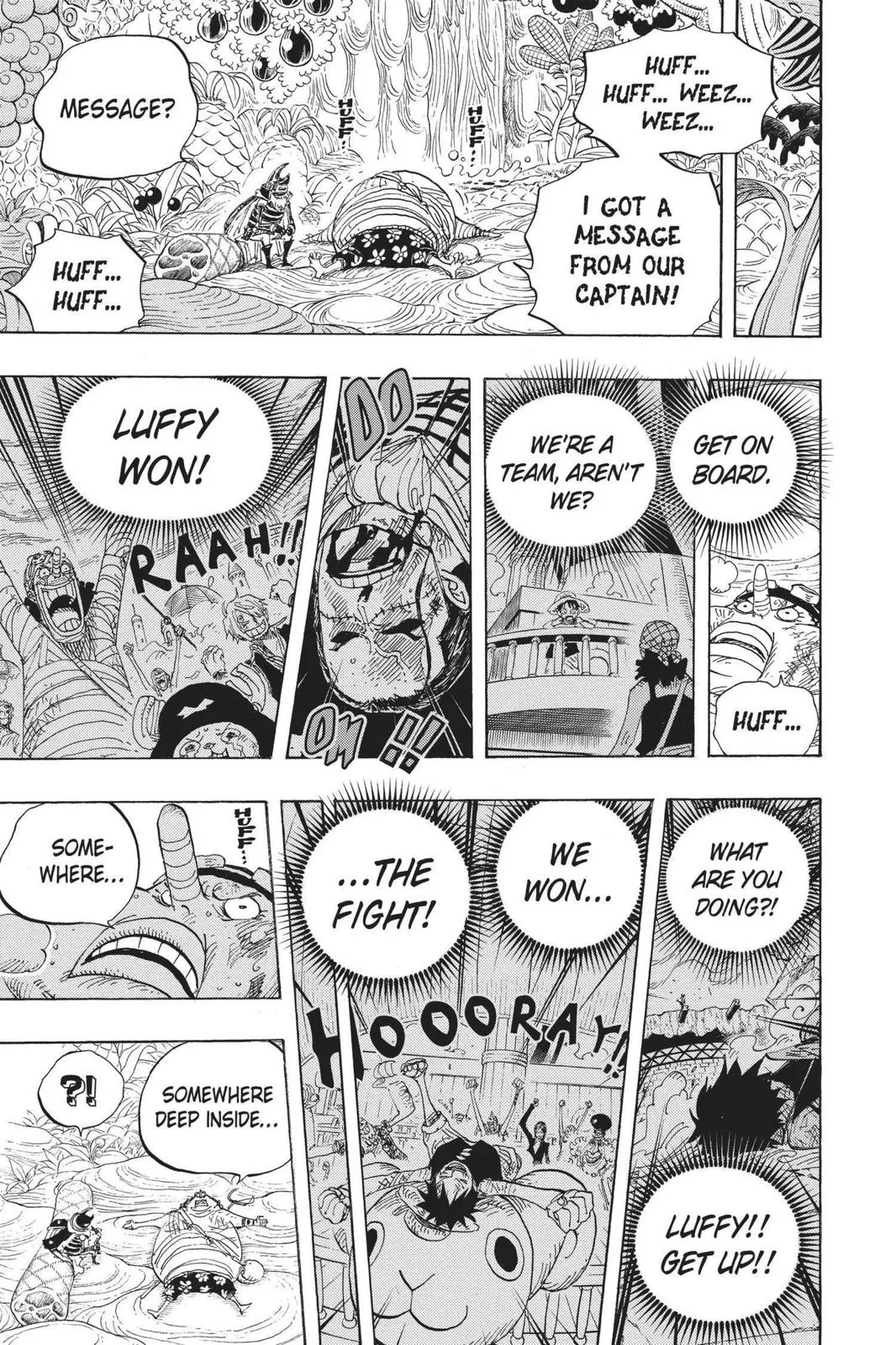 one manga chapter 596